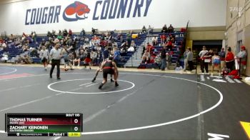 133 lbs Semifinal - Thomas Turner, Pacific (OR) vs Zachary Keinonen, Southern Oregon