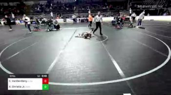 57 lbs Round Of 16 - Colton VanDenBerg, Flemington Elks vs Brad Christie Jr., Edgewater