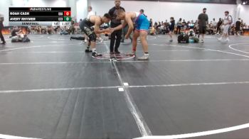 218 lbs Semifinal - Noah Cash, Unattached vs Avery Rhymer, C2X