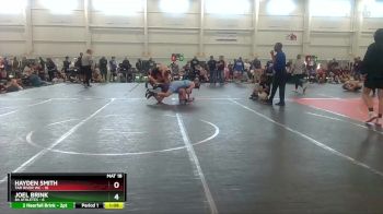 126 lbs Round 9 (10 Team) - Hayden Smith, Tar River WC vs Joel Brink, 84 Athletes