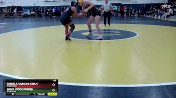 140 lbs Cons. Round 2 - Angela Vargas-Chan, Sherwood vs Nova Woolworth, St Helens