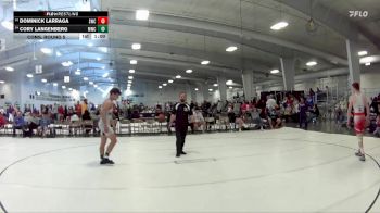 163 lbs Cons. Round 5 - Dominick Larraga, Shelton Wrestling Club vs Cory Langenberg, Milford Wrestling Club