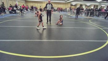 52 lbs Quarterfinal - Valeria Acevedo, Victory WC-Central WA vs Alec Davison, Central Coast Most Wanted