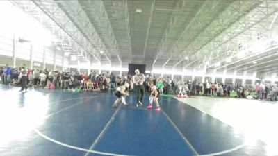 88 lbs Cons. Round 3 - Traceyl Sanborn, Cougars Wrestling Club vs Kolter Gardiner, Payson Lion Wrestling Club