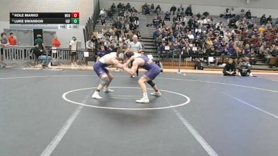 165 lbs Quarterfinal - Kole Marko, Minnesota State vs Luke Swanson, Sioux Falls
