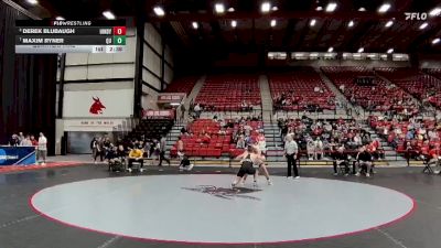 197 lbs Quarterfinal - Maxim Ryner, Quincy vs Derek Blubaugh, Indianapolis