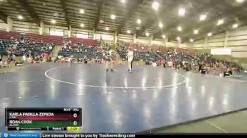 225 lbs Quarterfinal - Karla Padilla Zepeda, Utah vs Roan Cook, Alaska