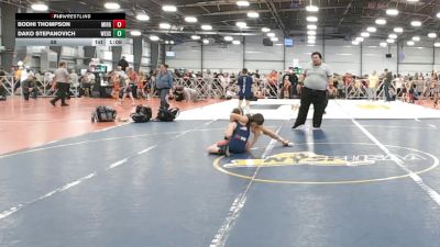 88 lbs Round 4 - 2:15pm Saturday - Dako Stepanovich, Westshore D.S. vs Bodhi Thompson, Mile High