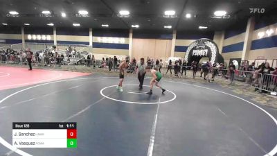 88 lbs Round Of 32 - Jaxon Sanchez, Hawkeye WC vs Abel Vasquez, Poway Elite