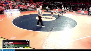 3A 132 lbs Cons. Round 1 - Ethan Sonne, Chicago (Marist) vs Tyson Zvonar, Frankfort (Lincoln-Way East)