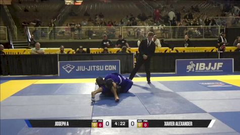 Xavier Alexander vs Joseph A 2025 Pan Jiu Jitsu IBJJF Championship