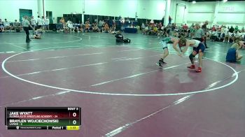 138 lbs Round 1 (10 Team) - Braylen Wojciechowski, Lapeer vs Jake Wyatt, Florida Elite Wrestling Academy