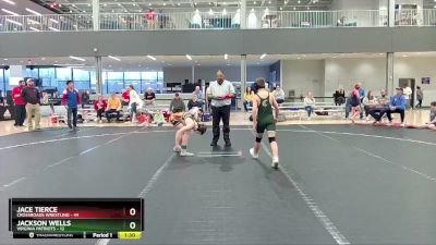 92 lbs Semis & 1st Wrestleback (8 Team) - Jackson Wells, Virginia Patriots vs Jace Tierce, Crossroads Wrestling