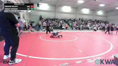 52 lbs Rr Rnd 5 - Weston Kellett, Pocola Youth Wrestling vs Seeley Dodson, Van Buren Matdawgs