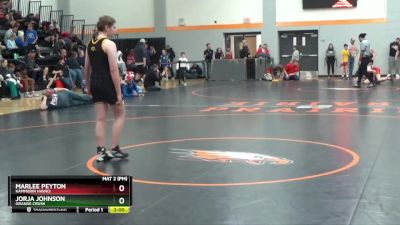 GJ-4 lbs Round 2 - Jorja Johnson, Orange Crush vs Marlee Peyton, Hammerin Hawks