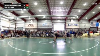 120 lbs 3rd Place Match - Keb Schnurrenberger, Truckee vs Joe Gillespie, Spring Creek