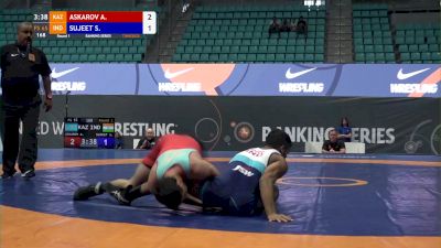 65 kg - Adlan Askarov, KAZ vs Sujeet Sujeet, IND