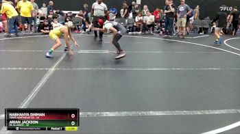 96 lbs Round 4 (8 Team) - Arian Jackson, PA Alliance vs Nabhanya Dhiman, Terps Northeast ES
