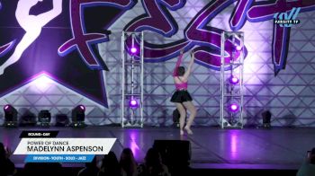 Power of Dance - Madelynn Aspenson [2025 Youth - Solo - Jazz Day] 2025 DanceFest Grand Nationals