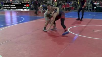 123 lbs Cons. Round 3 - Jacoby Dinardi, Magic City Wrestling Club vs Auzzy Carter, Powell Wrestling Club