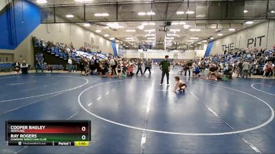 66-68 lbs Round 3 - Cooper Bagley, Westlake vs Ray Rogers, Charger Wrestling Club