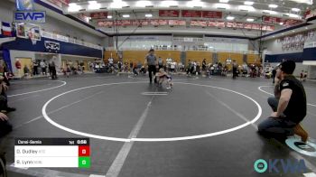 40 lbs Consolation - Denver Dudley, Hinton Takedown Club vs Brantley Lynn, Noble Takedown Club