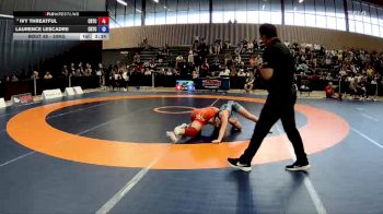 50kg 3rd Place Match - Ivy Threatful, Coast RTC vs Laurence Lescadre, Brock WC