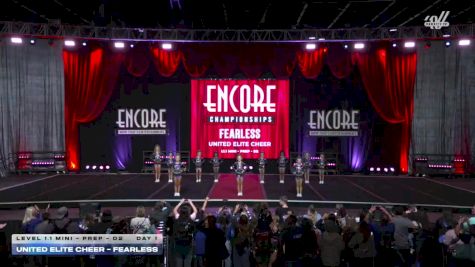 United Elite Cheer - FEARLESS [2025 L1.1 Mini - PREP - D2 Day 1] 2025 Encore Grand Nationals
