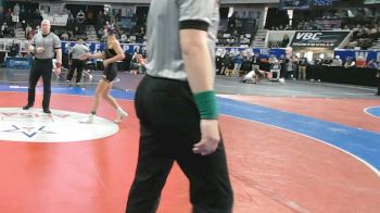 6A 120 lbs Quarterfinal - Benjamin (ben) Treadaway, Homewood Hs vs Brylynn Brite, Athens