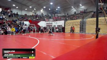 144 lbs Champ. Round 3 - Jack Davis, Indianapolis Bishop Chatard vs Mason Litke, Griffith