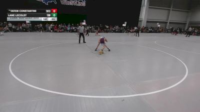 82 lbs Cons. Sub-quarters - Tatem Constantini, Team Nazar Training Center vs Lane LeColst, The Best Wrestler