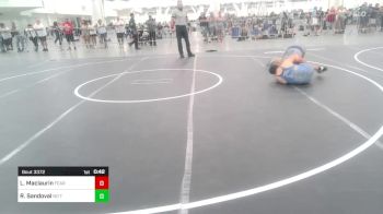 190 lbs Consolation - Logan Maclaurin, Fearless vs R. Maximus Sandoval, No Team