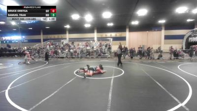 114 lbs Quarterfinal - Bruce Oretga, Bay Area Dragons WC vs Samuel Tran, DUB Wrestling