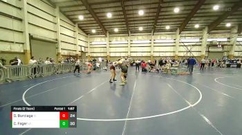 180 lbs Finals (2 Team) - Clarion Fager, Utah vs Olivia Burciaga, Idaho