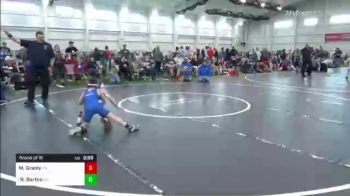 B-65 lbs Round Of 16 - Miles Greely, PA vs Ryder Barton, WV