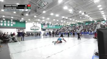 126 lbs 7th Place Match - Alejandro Nava, Canyon Springs vs Edward Thomas, Indio