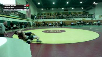 175 lbs Cons. Round 5 - Phillip Tran, Villa Park vs Joseph Macias, Lakewood