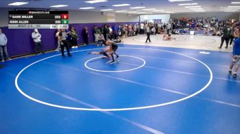144 lbs Champ. Round 2 - Dane Miller, Christian County vs Kirik Allen, Overton