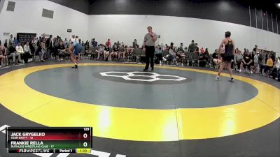 129 lbs Round 4 - Jack Grygelko, Team Batty vs Frankie Rella, Ruthless Wrestling Club