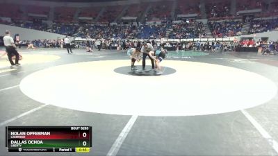 6A-132 lbs Cons. Round 2 - Dallas Ochoa, Liberty vs Nolan Opferman, Lakeridge