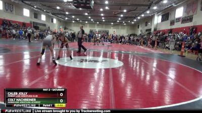 100 lbs Cons. Round 2 - Colt Nachreiner, Sarbacker Wrestling Academy vs Caleb Jolly, Forest Lake Wrestling Club