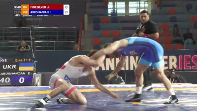 65 kgs Prelim - Josh Finesilver (ISR) vs Erk Arushanian (UKR)