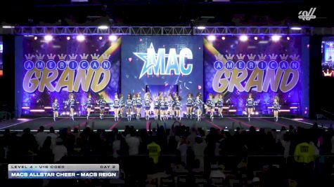 Mac's Allstar Cheer - Reign [2025 L4 - U16 Coed Day 2] 2025 The American Grand Grand Nationals