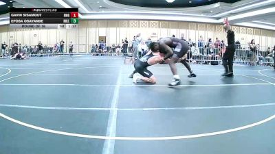 175 lbs Round Of 16 - Gavin Sisamout, Knights WC vs Efosa Osayande, Rolling Hills WC