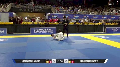 Anthony Solis Milazzo vs Epifanio Cruz Pinca VI 2026 Pan Kids Jiu-Jitsu IBJJF Championship