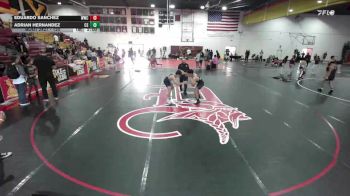 120 lbs 3rd Place Match - Adrian Hernandez, Canyon Springs vs Eduardo Sanchez, Wilmington Wrestling Club