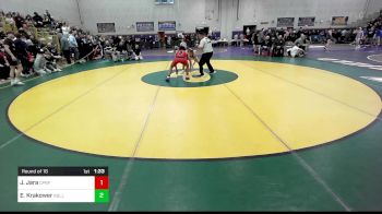 120 lbs Round Of 16 - Jorge Jara, Cliffside Park vs Evan Krakower, River Dell