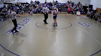 132-139 lbs Round 1 - Andrew Fuller, Lions Den Wrestling Club vs Cy`nthia Wallace, Armory Wrestling