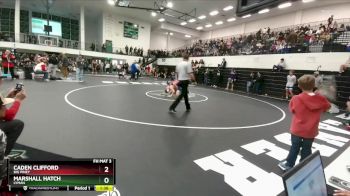 157 lbs Champ. Round 2 - Marshall Hatch, Lyman vs Caden Clifford, Big Piney