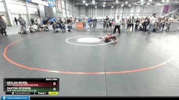 67 lbs Semifinal - Paxton McEwen, Mine Yard Dogs Wrestling Club vs Declan Rickel, Team Aggression Wrestling Club